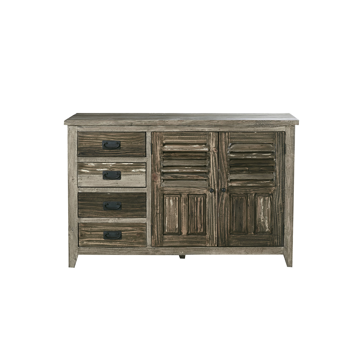 Berah Getah Victor buffet pin recyclé 140 cm