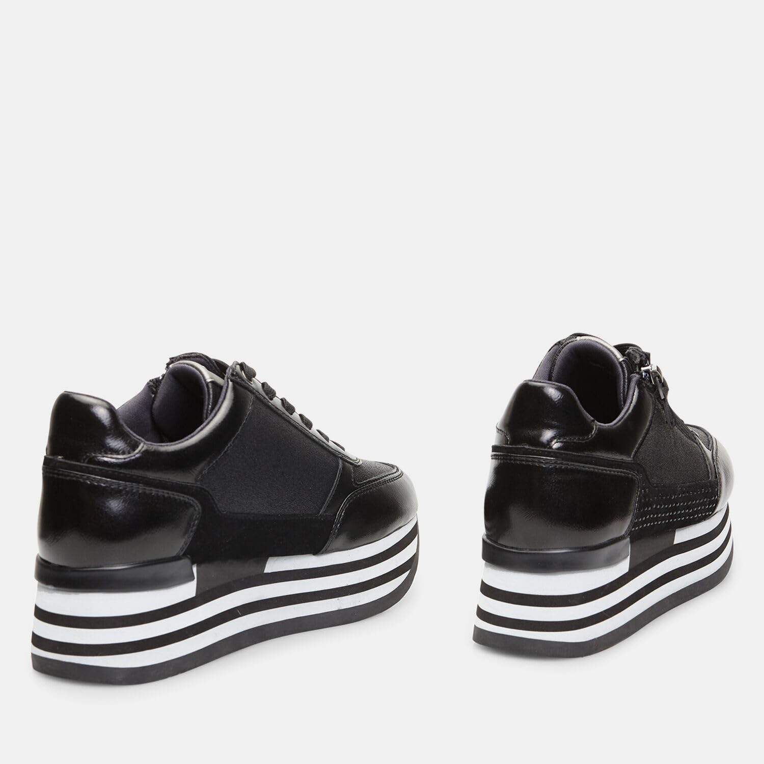 Bata Sneakers Femme plateforme zip baskets compensées