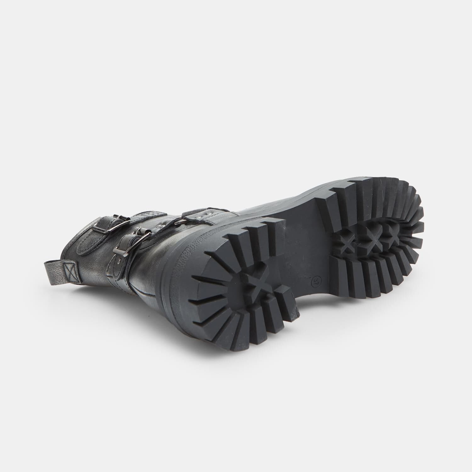 Bata Bottes Femme Semelle Track Bottes Plates Confort