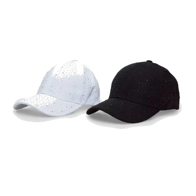 Bata casquette baseball femme pierres appliquées adulte