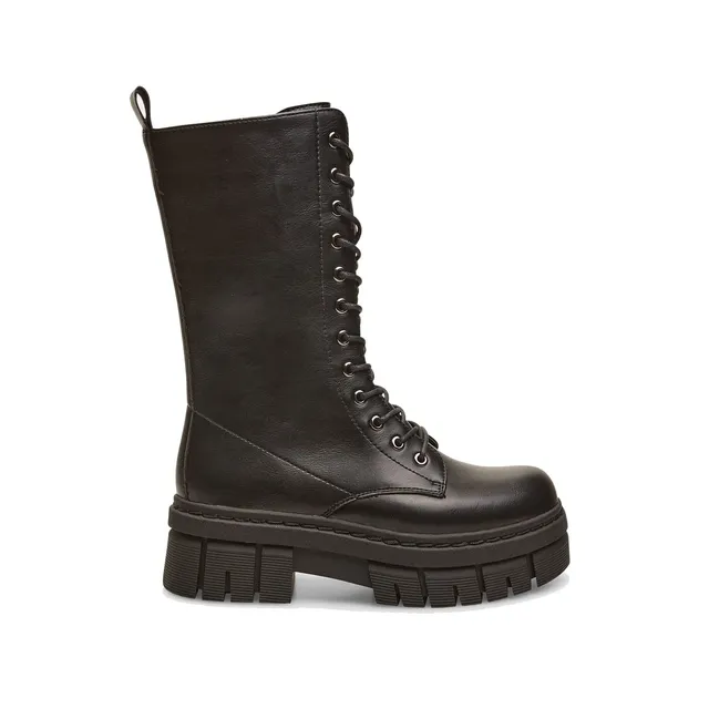 Bata Boots femme montantes effet cuir - bottes hiver