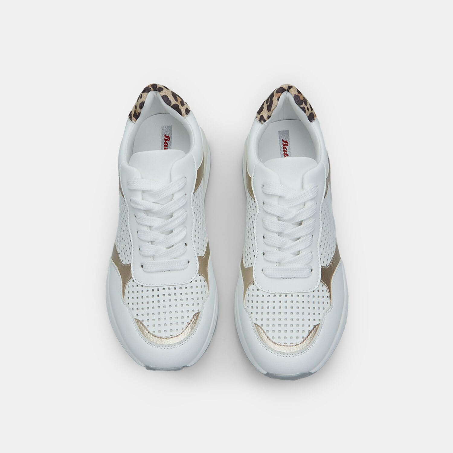 Bata Sneakers Femme Semelle Over Baskets ville blanc