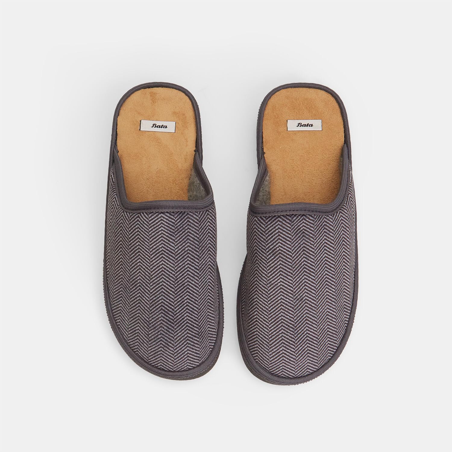Bata Slip On pantoufles homme hiver confort