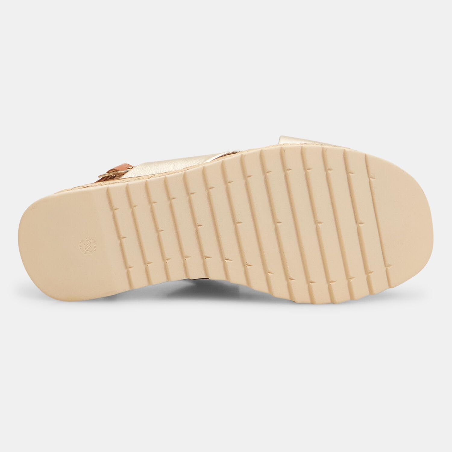 Bata Sandales Femme cuir bandes croisées plateforme