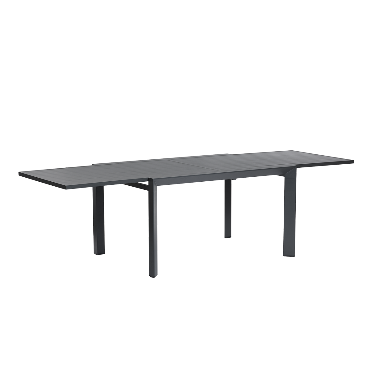 Berah Getah Lagon table jardin alu extensible gris 6/10