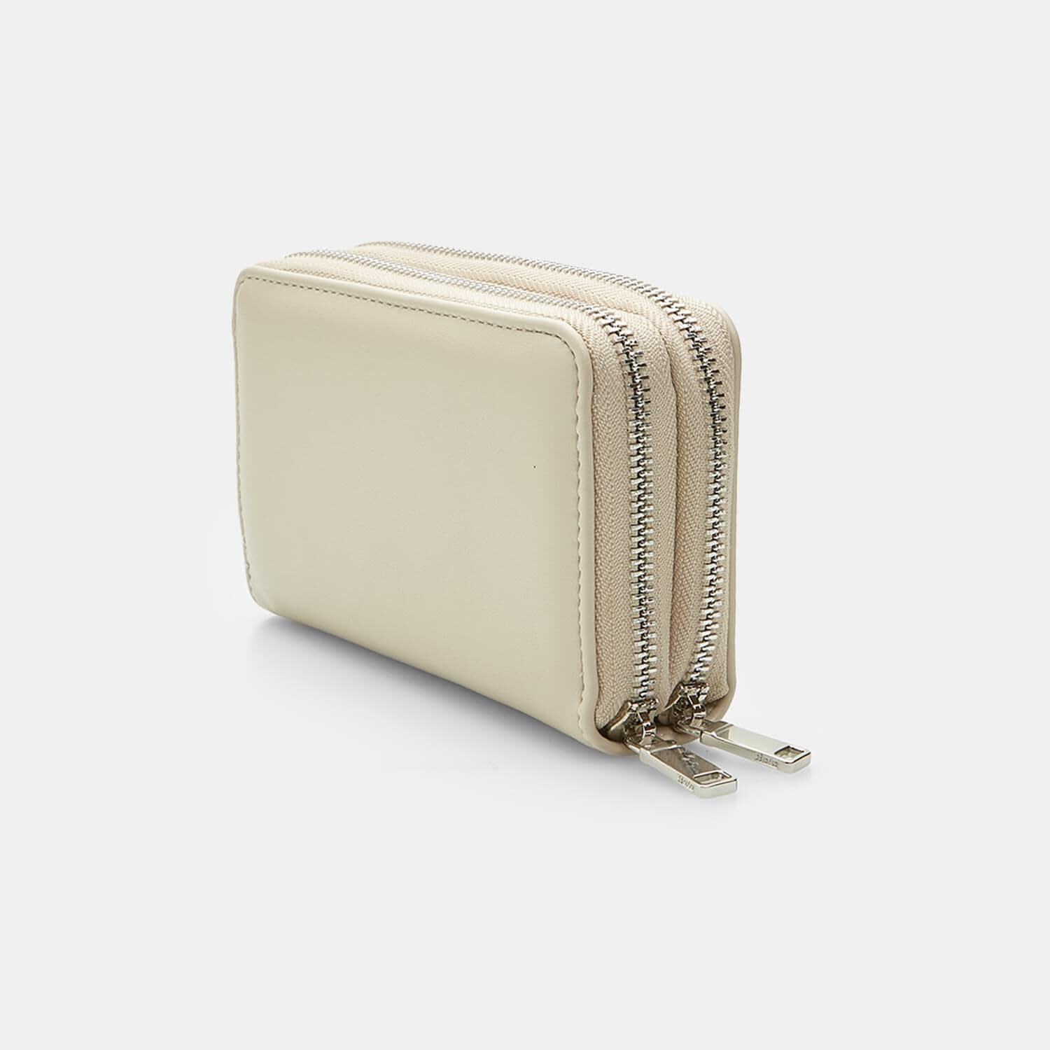 Bata Double Zip portefeuille femme pratique