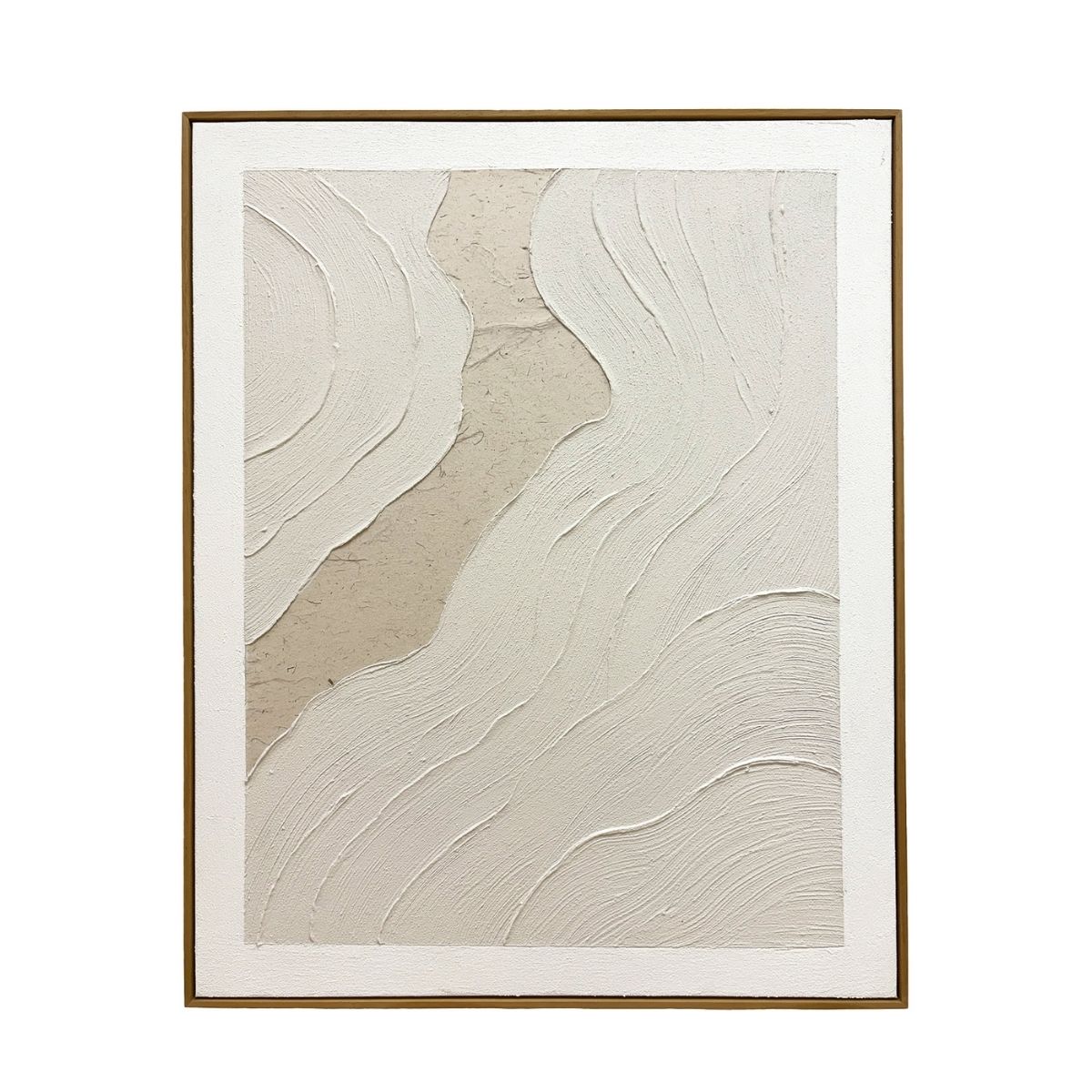 Andrea House tableau Palawan 80x100 abstrait beige