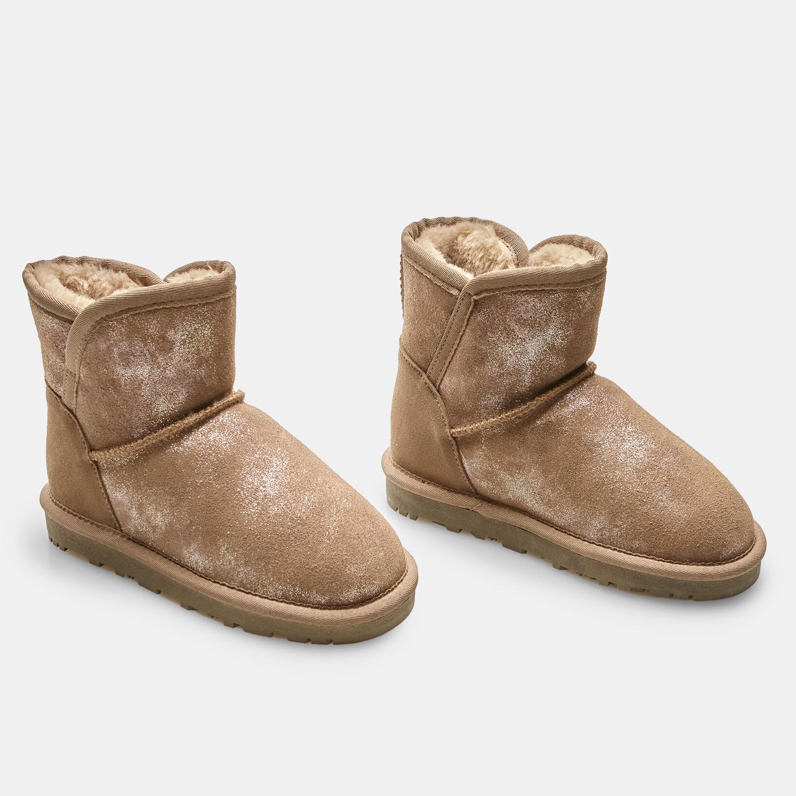 Bata Bottillons fille suède avec nœud