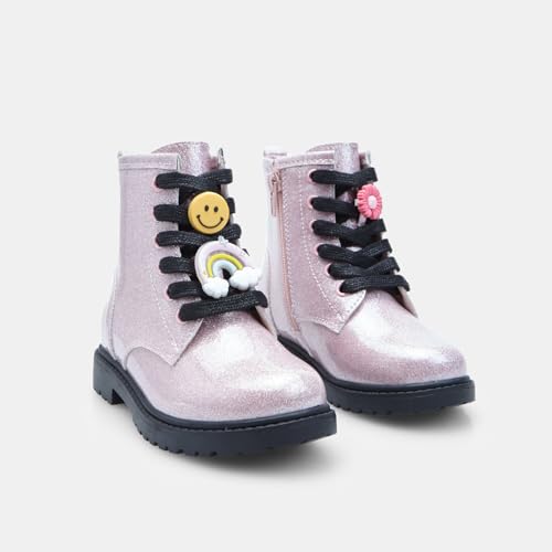 Bata Bottines Fille Cuir Rose 26 EU Confortable