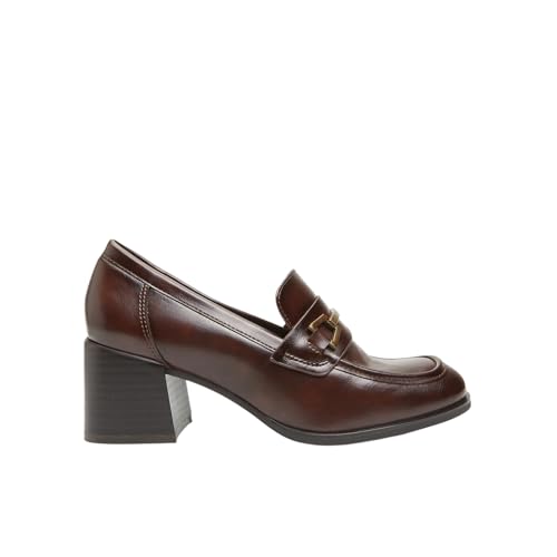 Bata Mocassins à talon femme mocassins confort ville