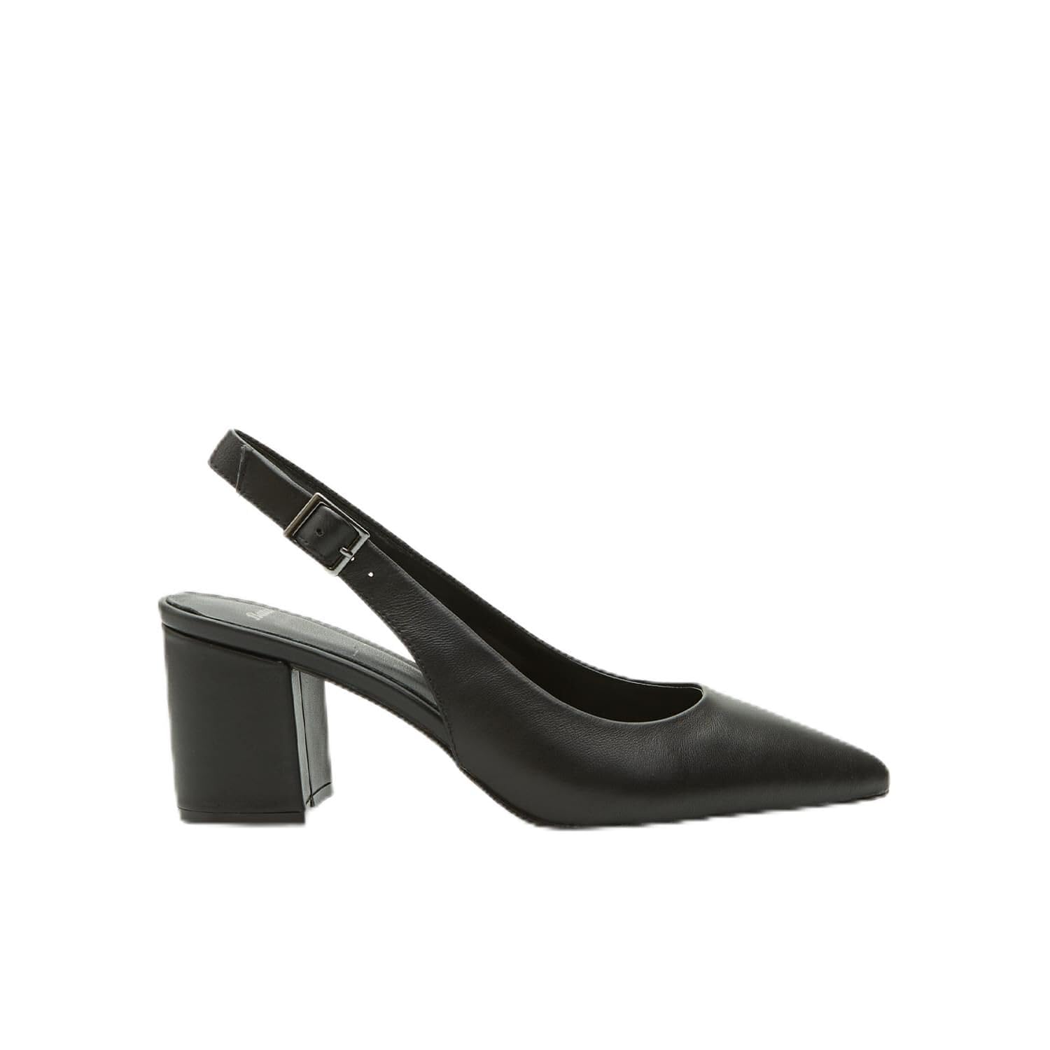 Bata escarpins slingback cuir femme talons
