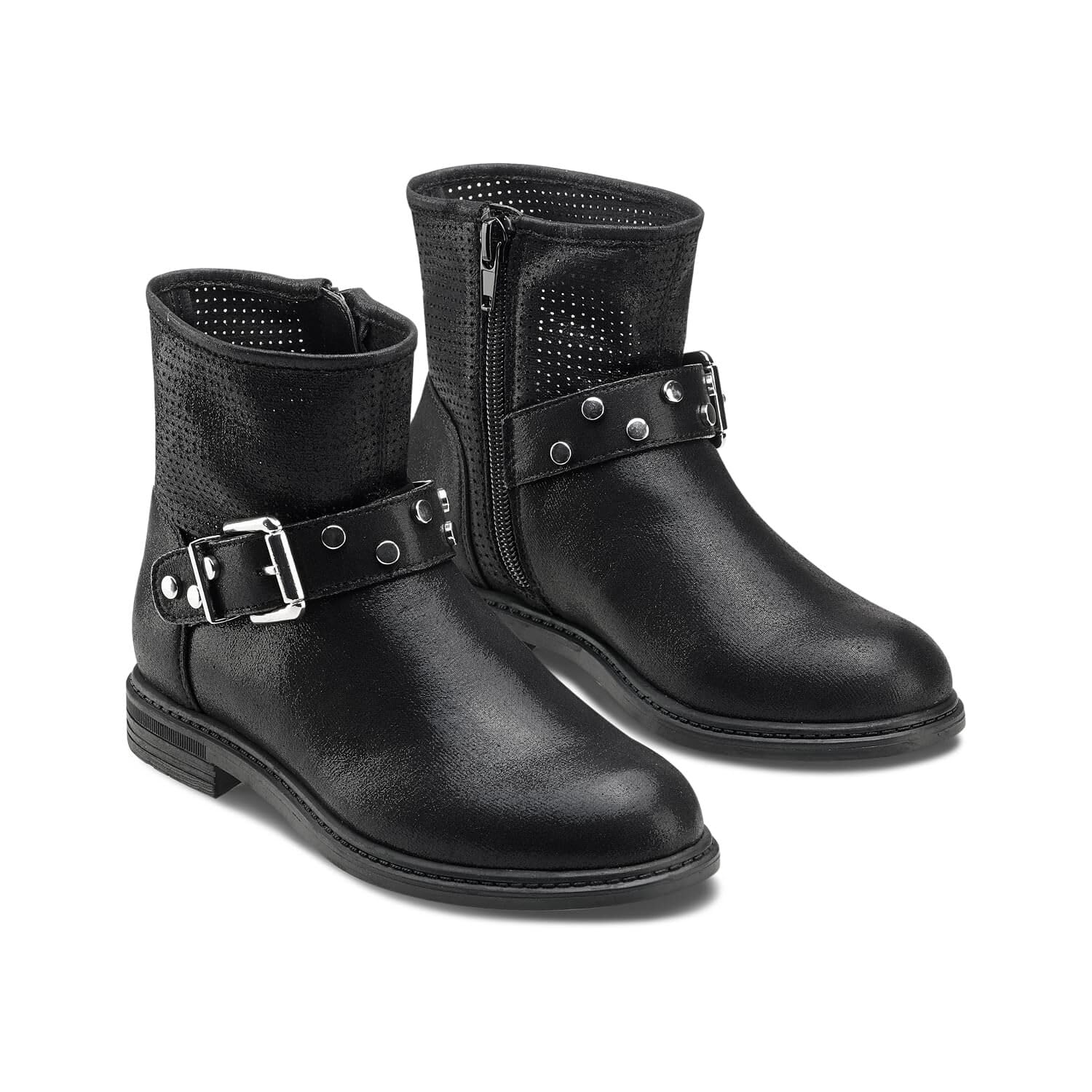 Bata bottines fille étoiles plates confort