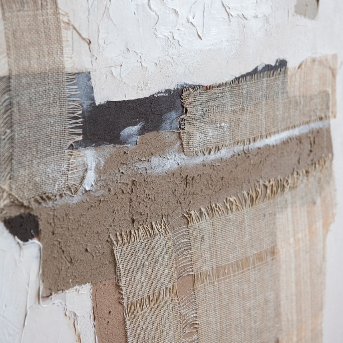 Andrea House Martinica tableau abstrait beige 80x100 cm