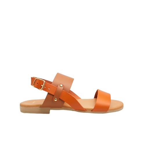 Bata Sandales femme cuir sandales plates confort