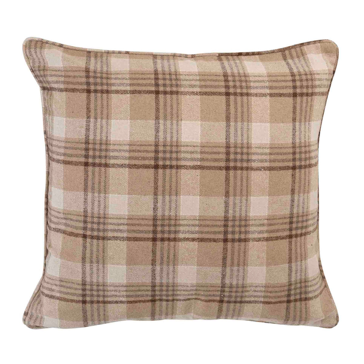 Andrea House Merselles Coussin à carreaux 50x50