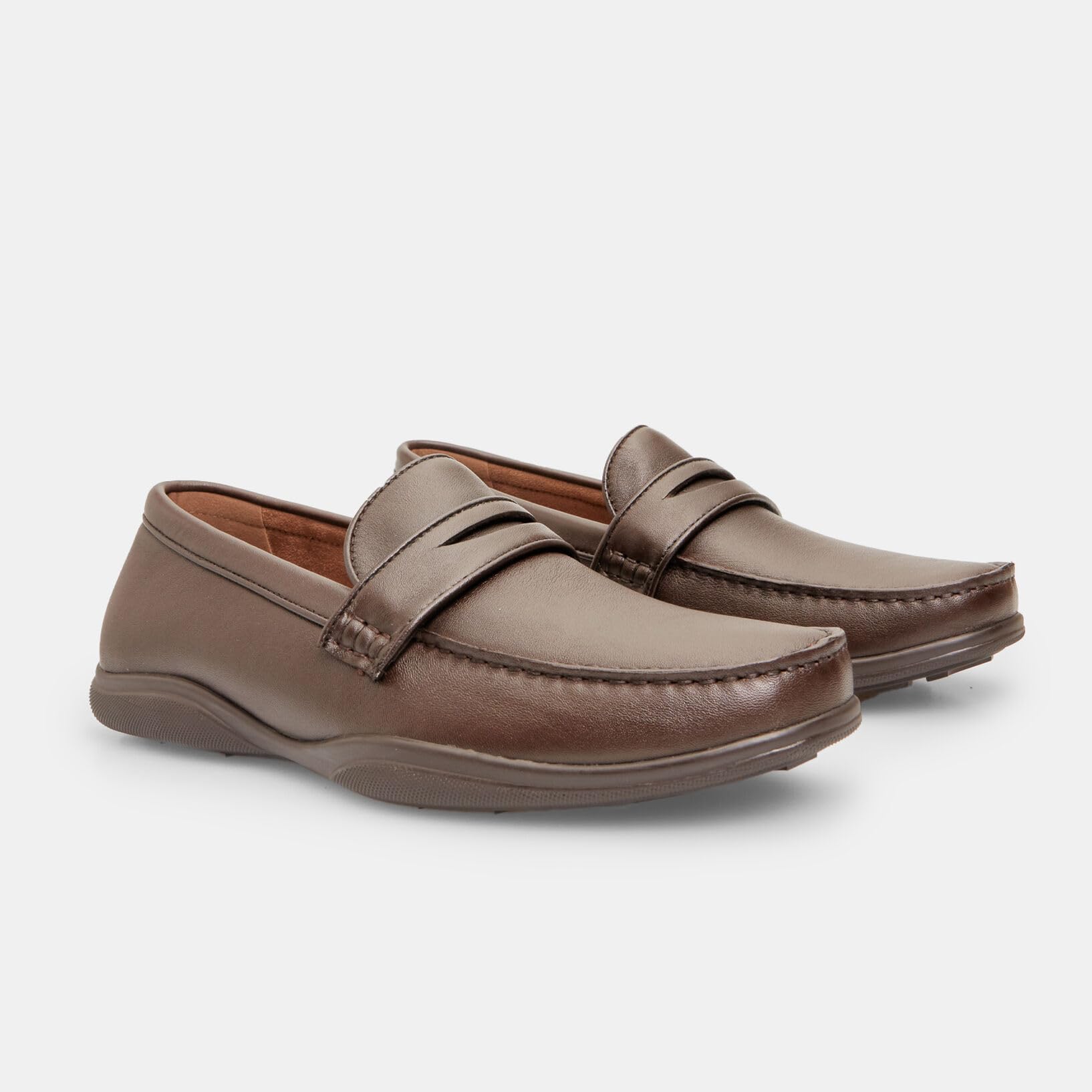 Bata Comfit Mocassins Homme Cuir confort doublure daim