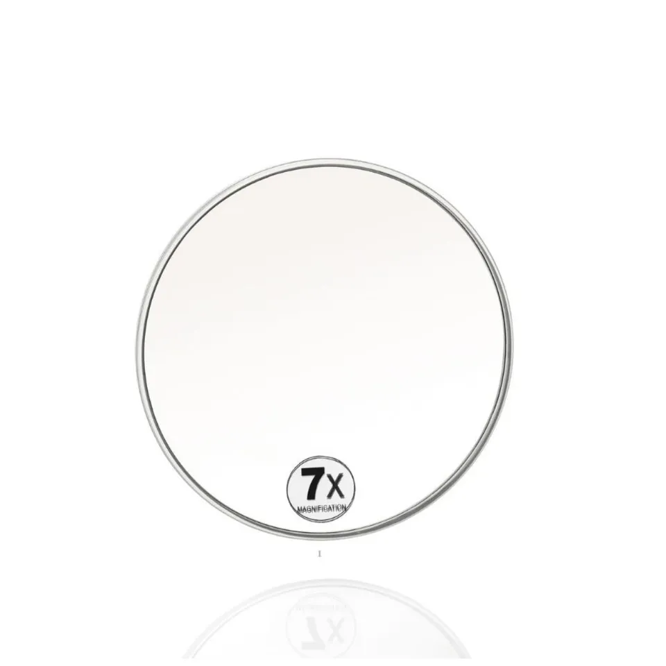 Andrea House miroir ventouse x7 argenté