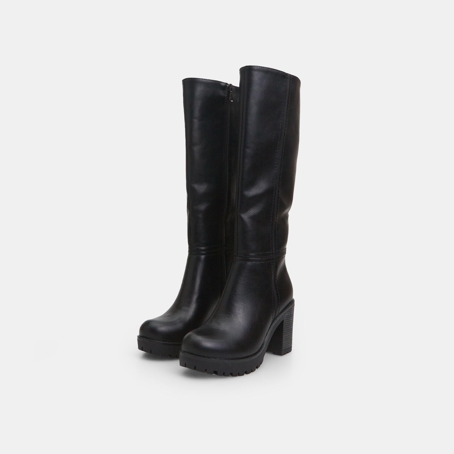Bata Bottes Femme à Talon Semelle Track