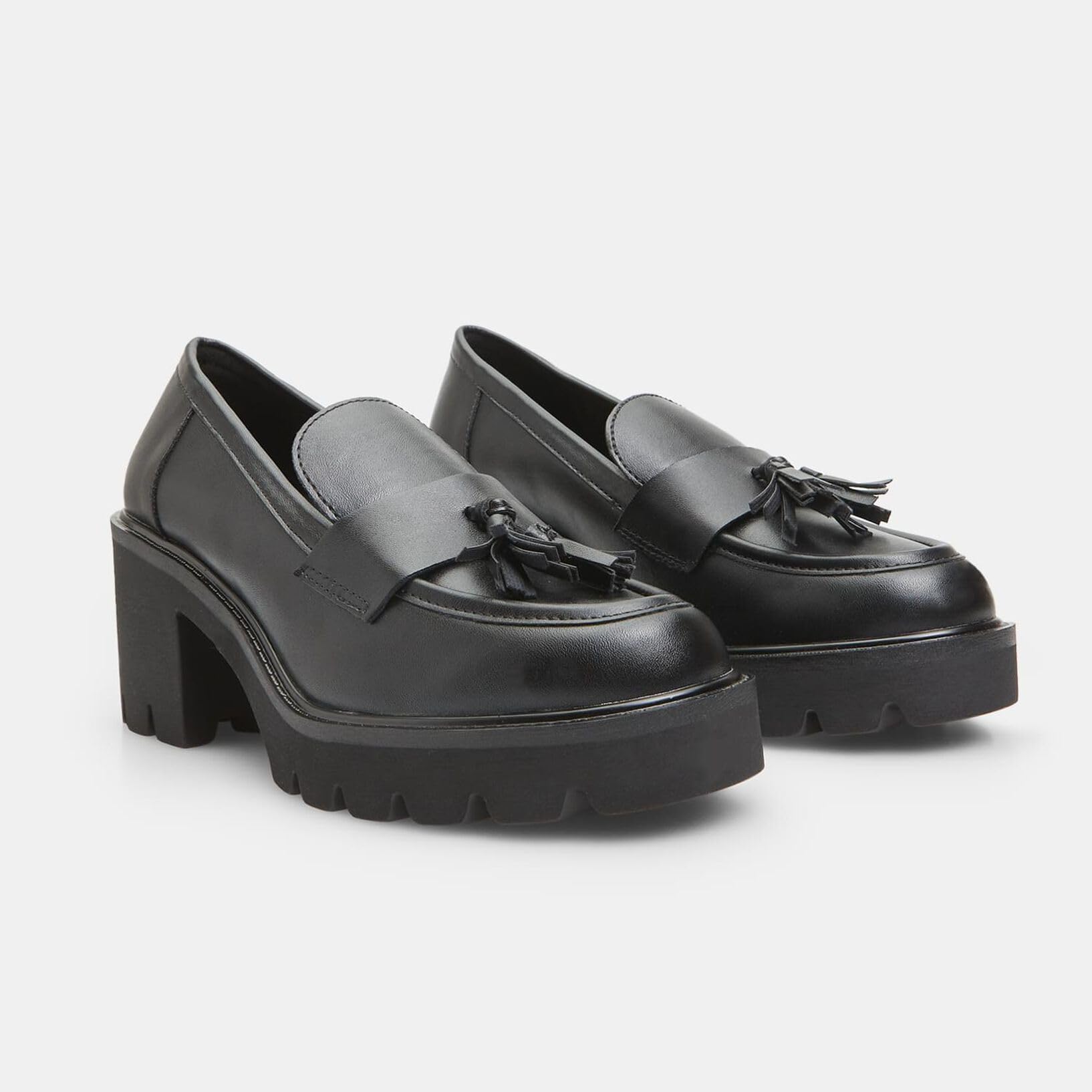 Bata mocassins femme à talon confort ville