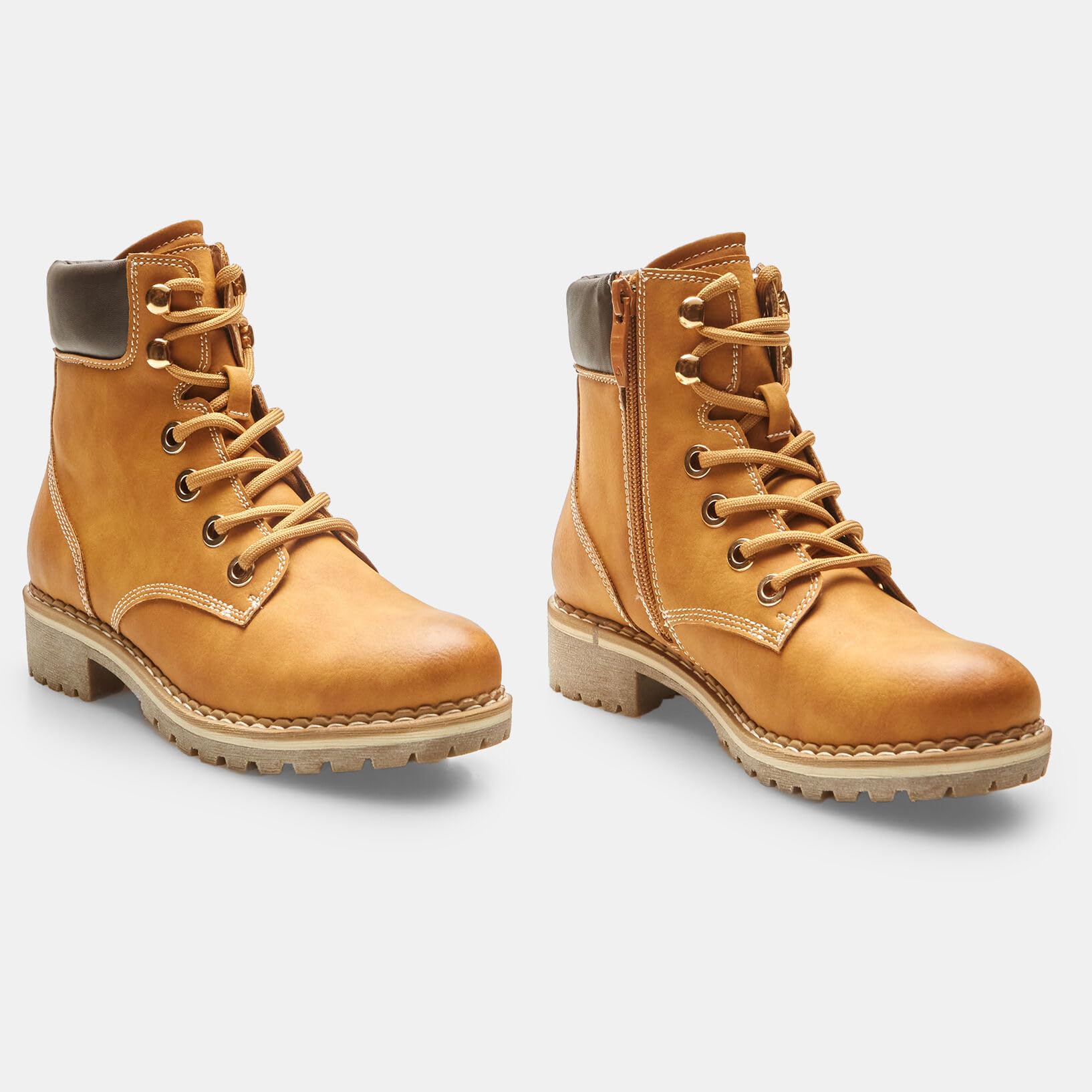 Bata bottines femme effet cuir ville élégantes