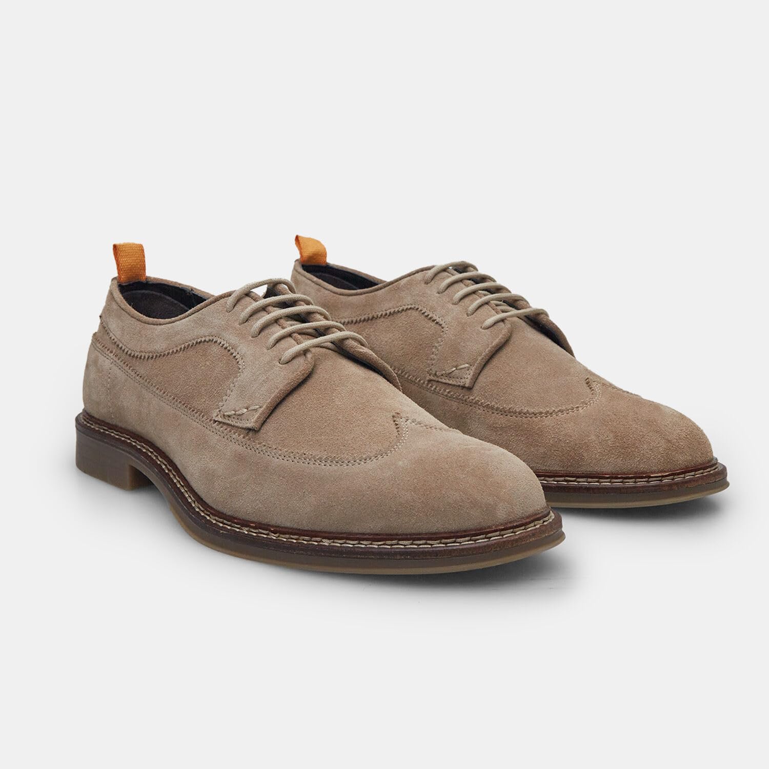 Bata Derby Suède Homme Chaussure à lacets marron