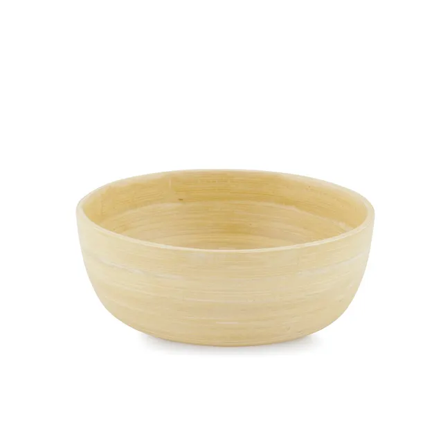 Andrea House bol bambou beige cuisine et table