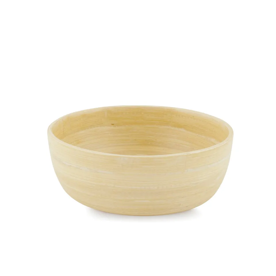 Andrea House bol bambou beige cuisine et table