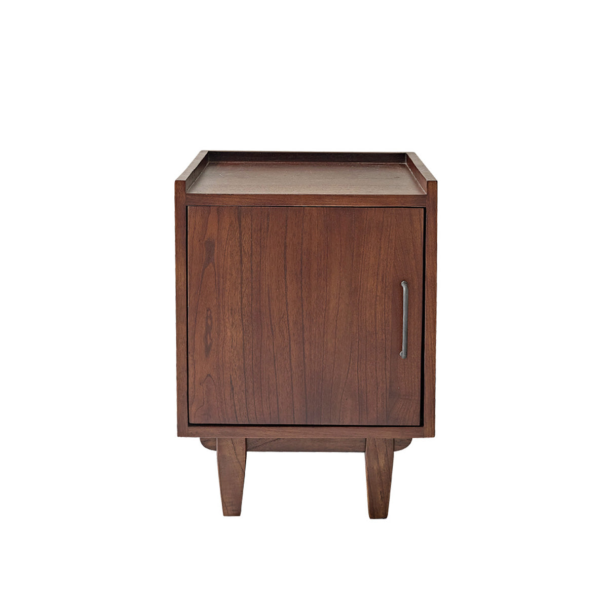 Berah Getah Vintage table de chevet mindi noyer 40 cm