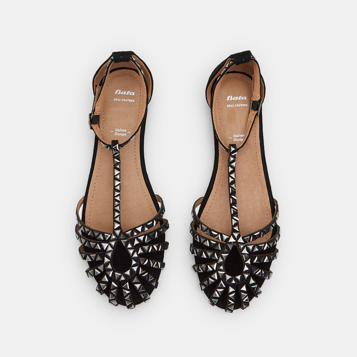 Bata Sandales sandales femme plates légères