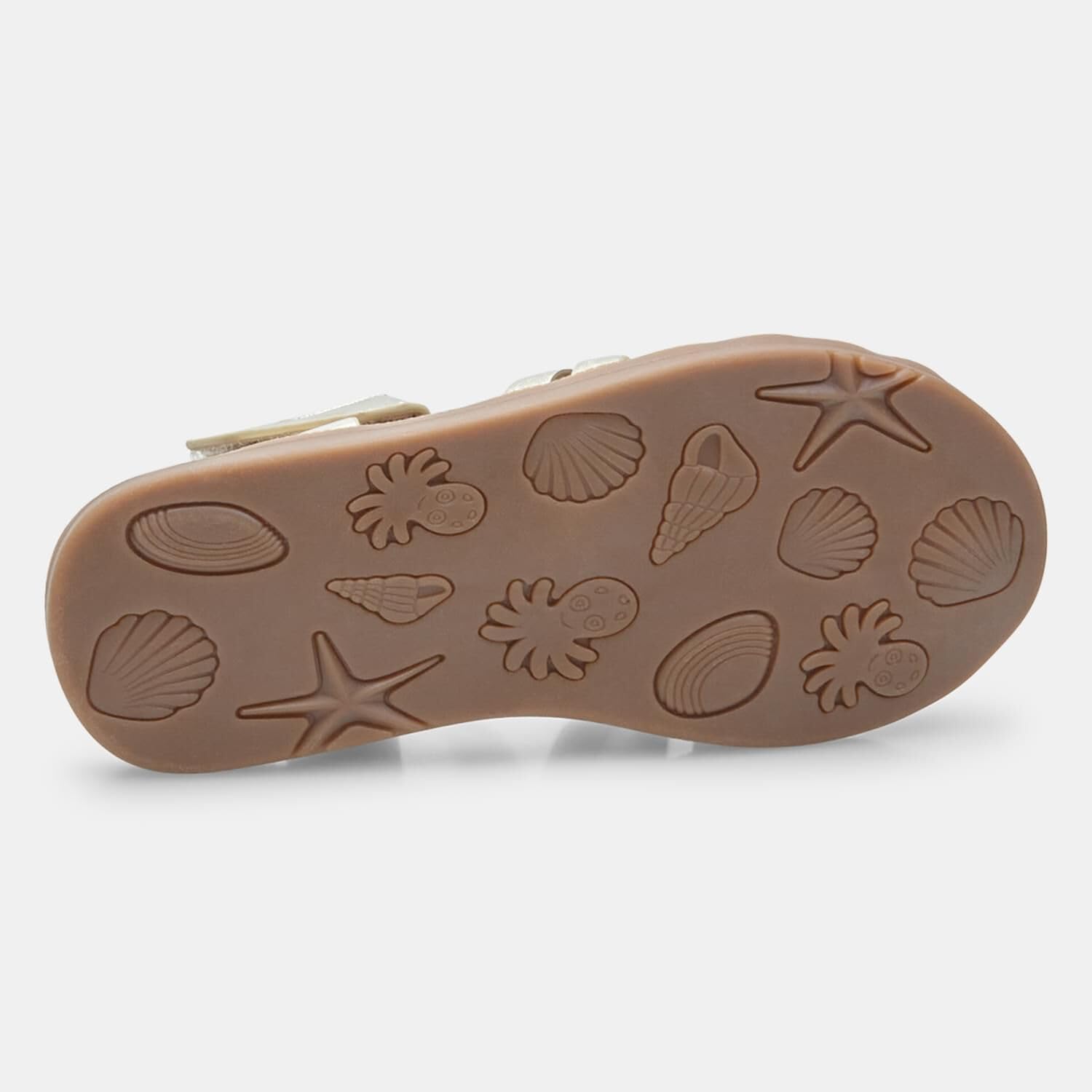Bata Sandales fille légères argenté doré confort