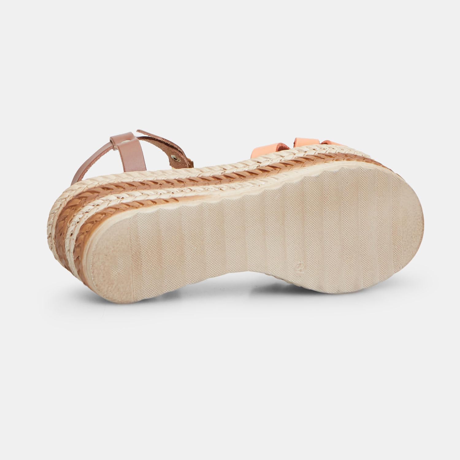 Bata sandales cuir femme plateforme talon bois 7 cm