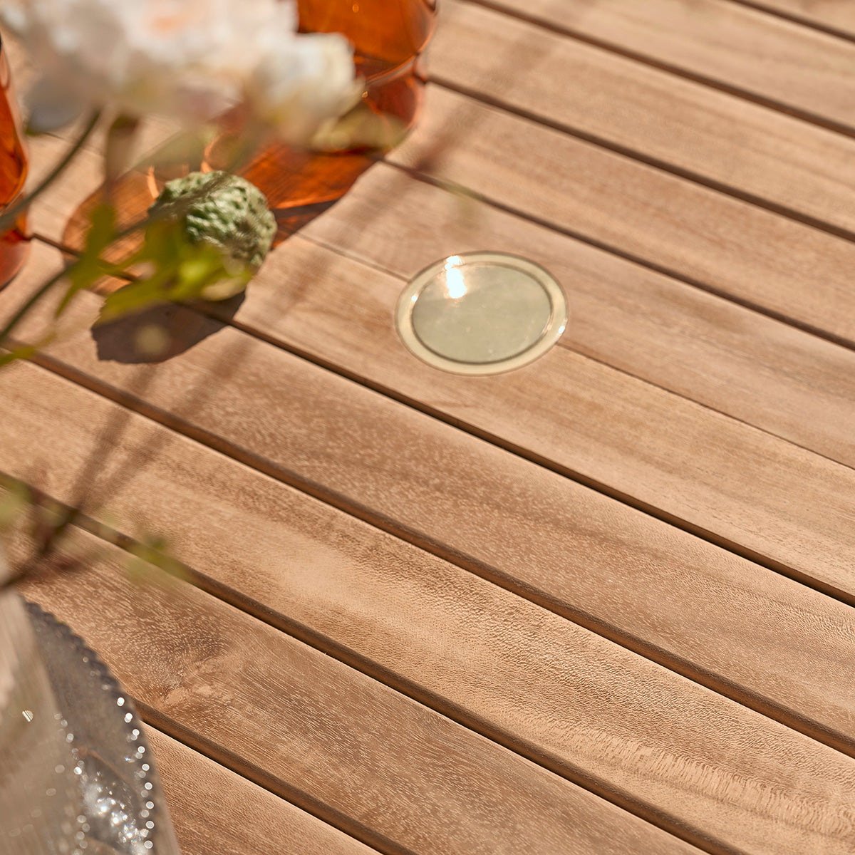 Berah Getah Malte table jardin teck extensible 8/10