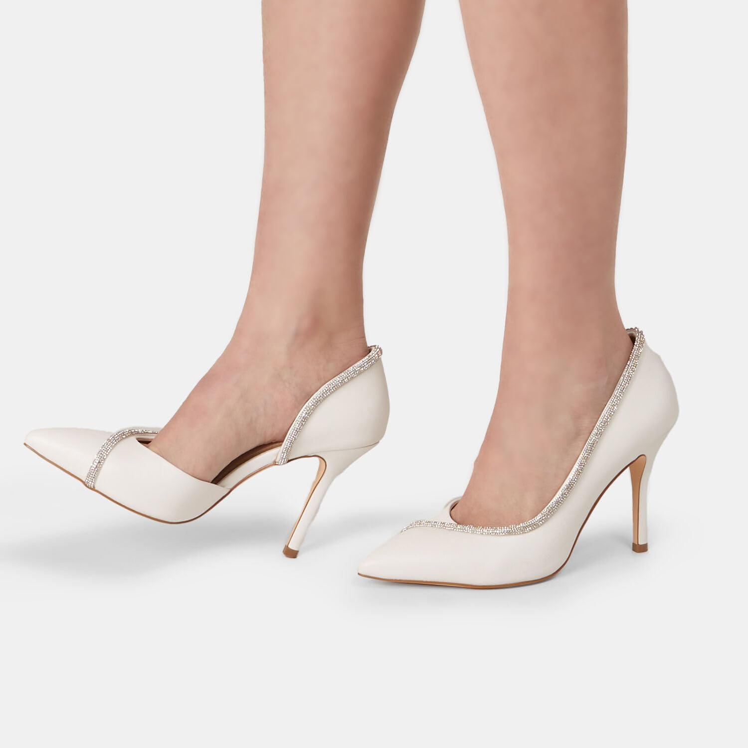 Bata Décolleté Escarpins Femme Talon 11 cm Soirée