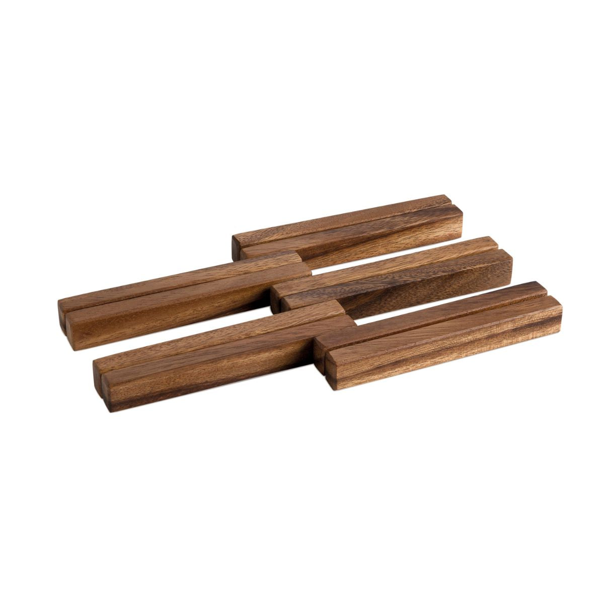 Andrea House Cocina dessous de plat bois naturel carré
