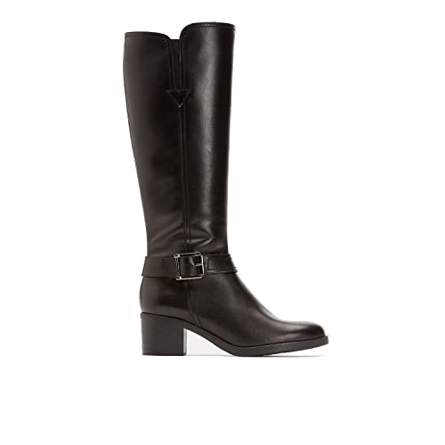 Bata Bottes cuir véritable talon large