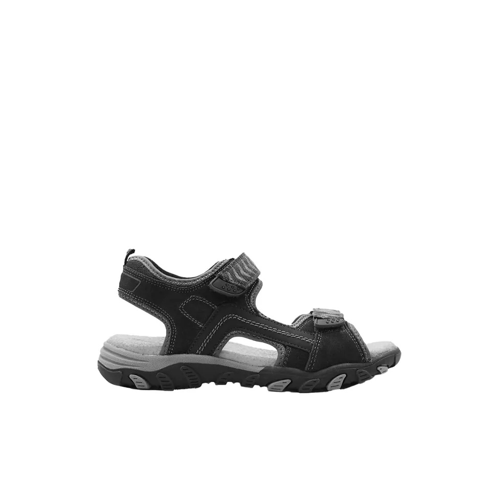 Bata Sandales garçon nubuck plat quotidien