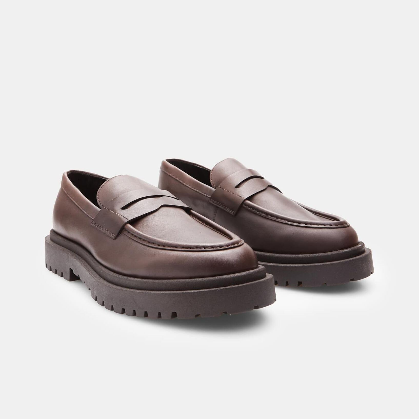 Bata Mocassins cuir homme chaussure ville élégante