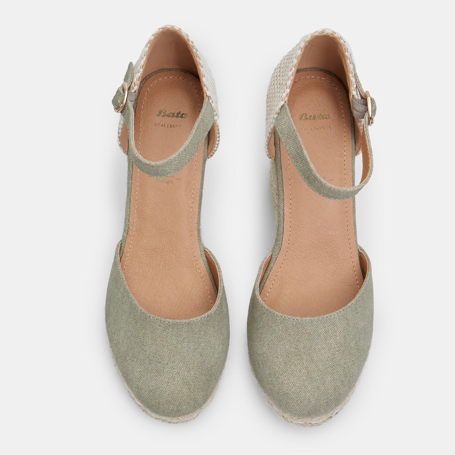 Bata Espadrilles Femme Compensees 8 cm Confortables