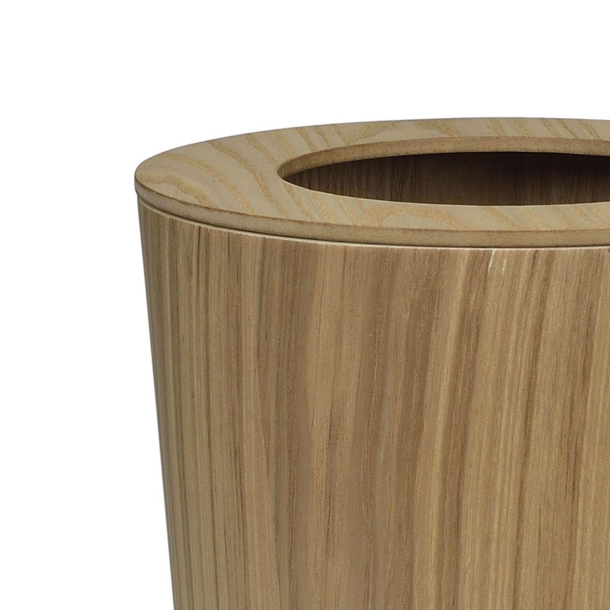 Andrea House poubelle bureau bois beige salle de bain
