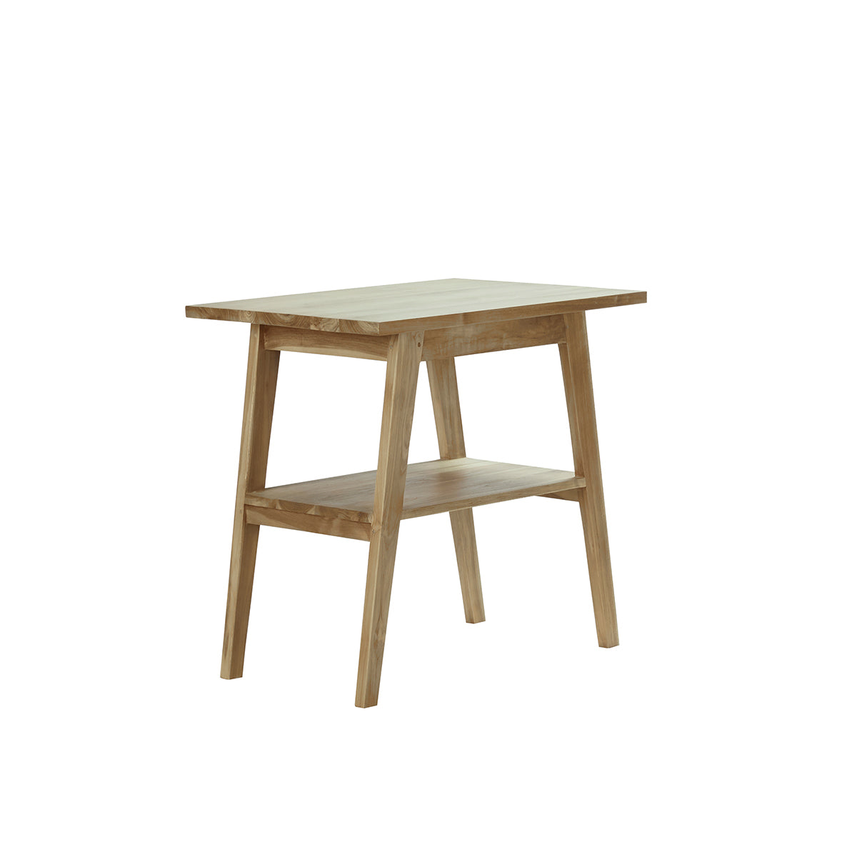 Berah Getah Sara meuble salle de bain teck 80 cm brut