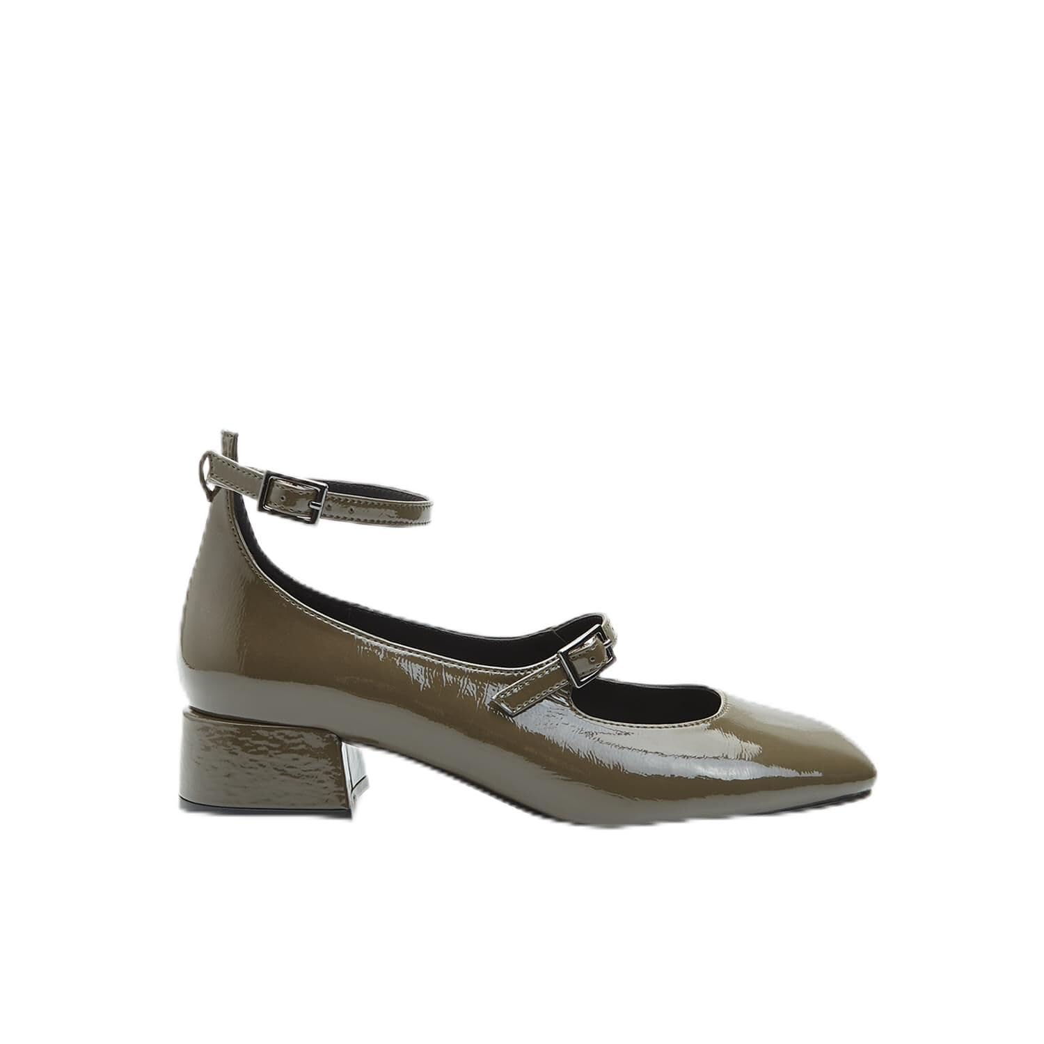 Bata Ballerines Femme Mary Jane Vertes Bride