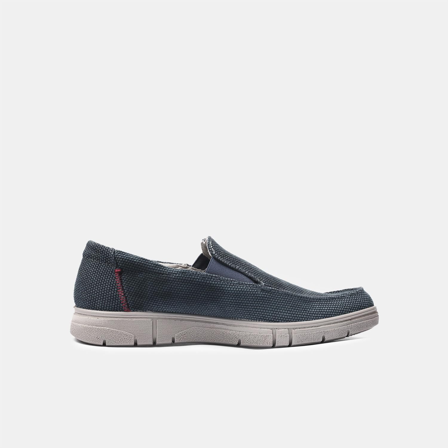 Bata Mocassins tissu homme chaussures sans lacets confort