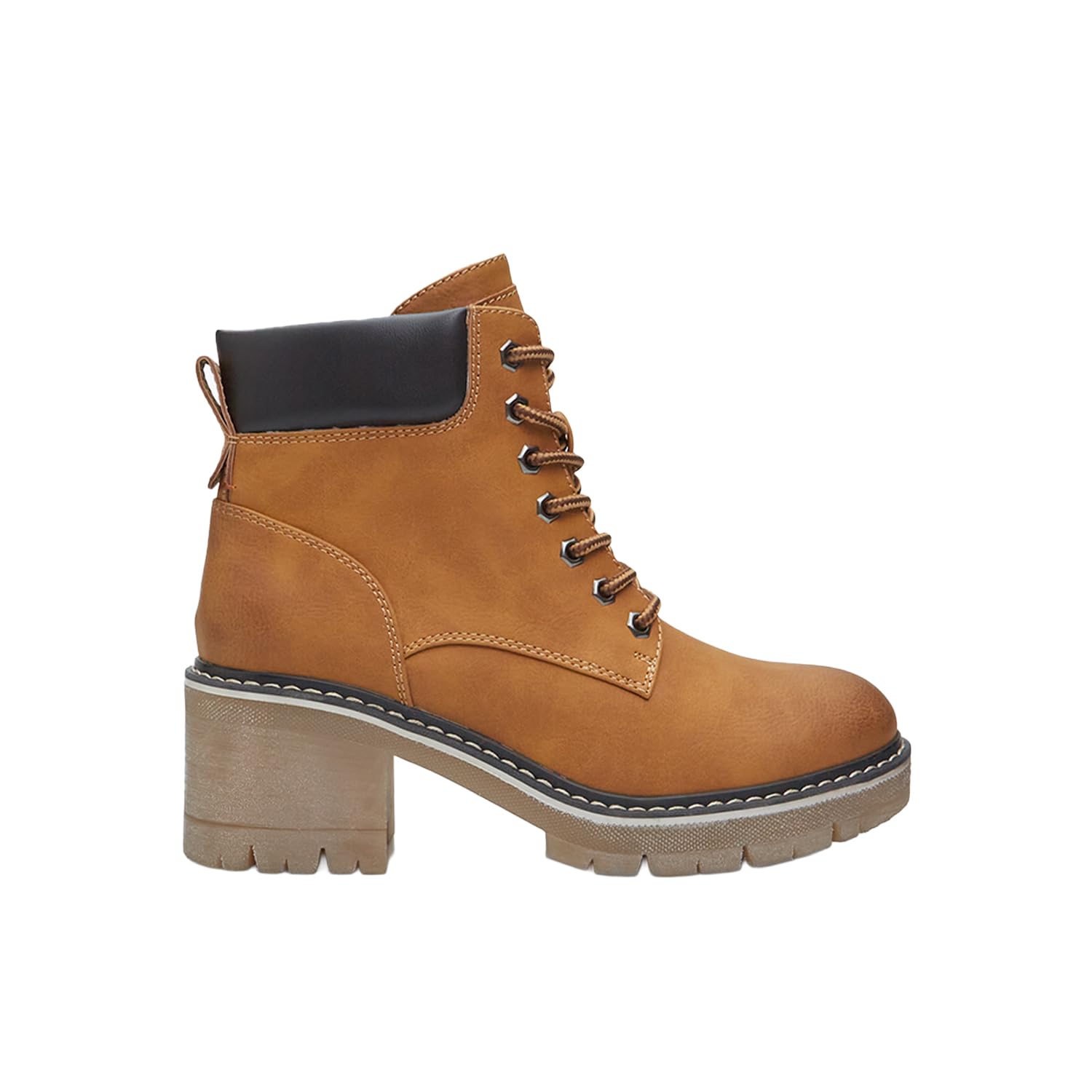 Bata Chaussures à lacets femme montante talon moyen