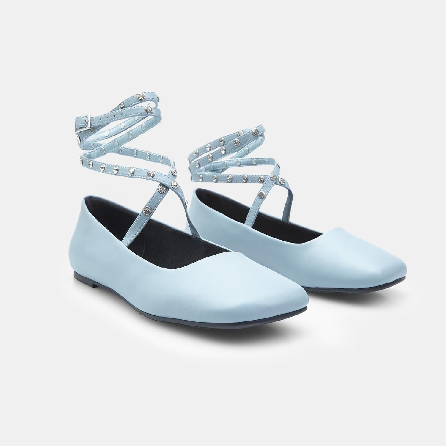 Bata Ballerines Red Label bleue 36 bride cheville