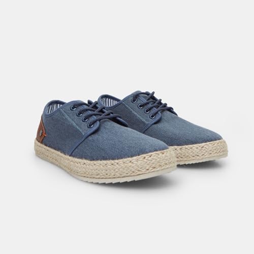 Bata Espadrilles Espadrilles homme tissu lacets