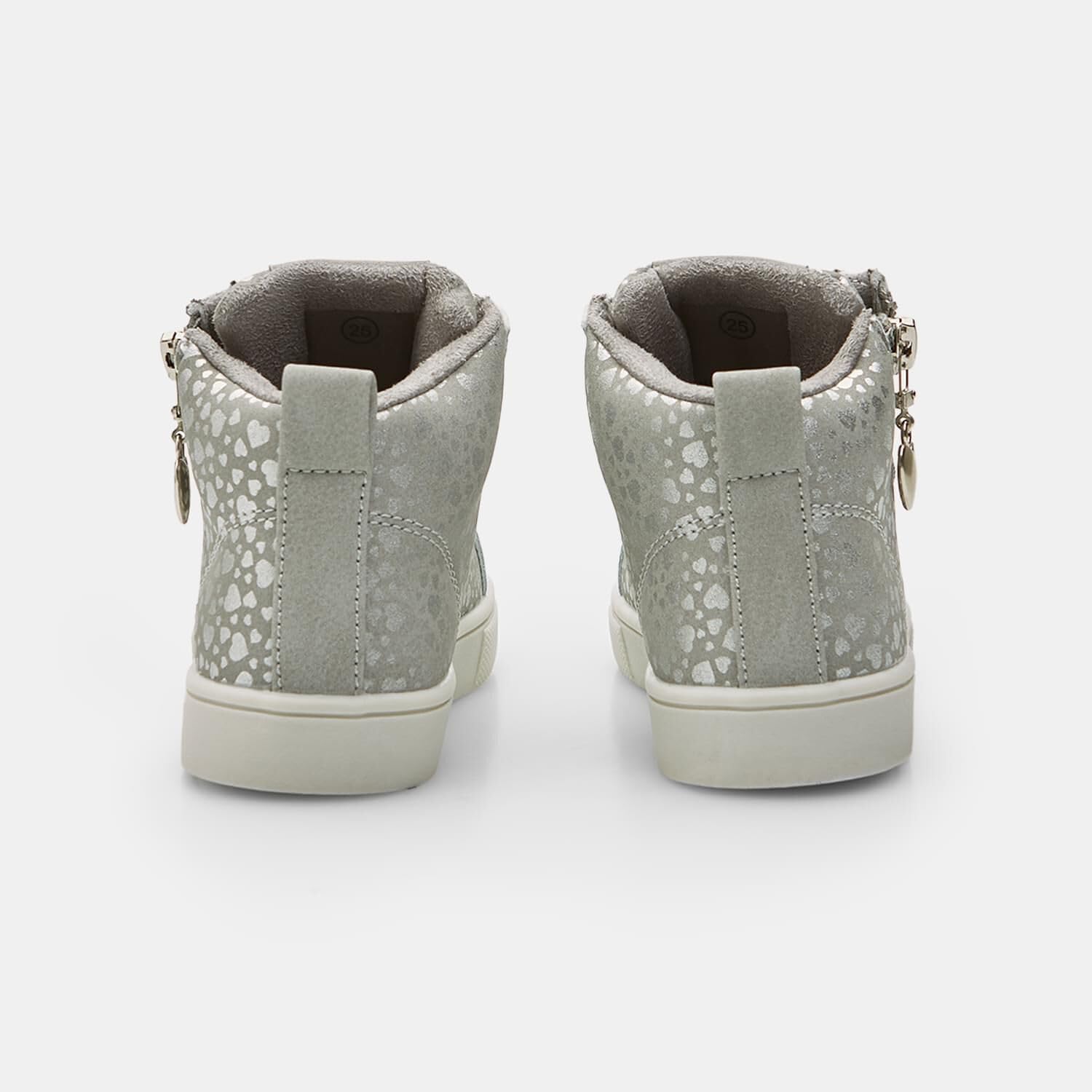 Bata Bubblegummers sneakers fille mi-hautes cœurs