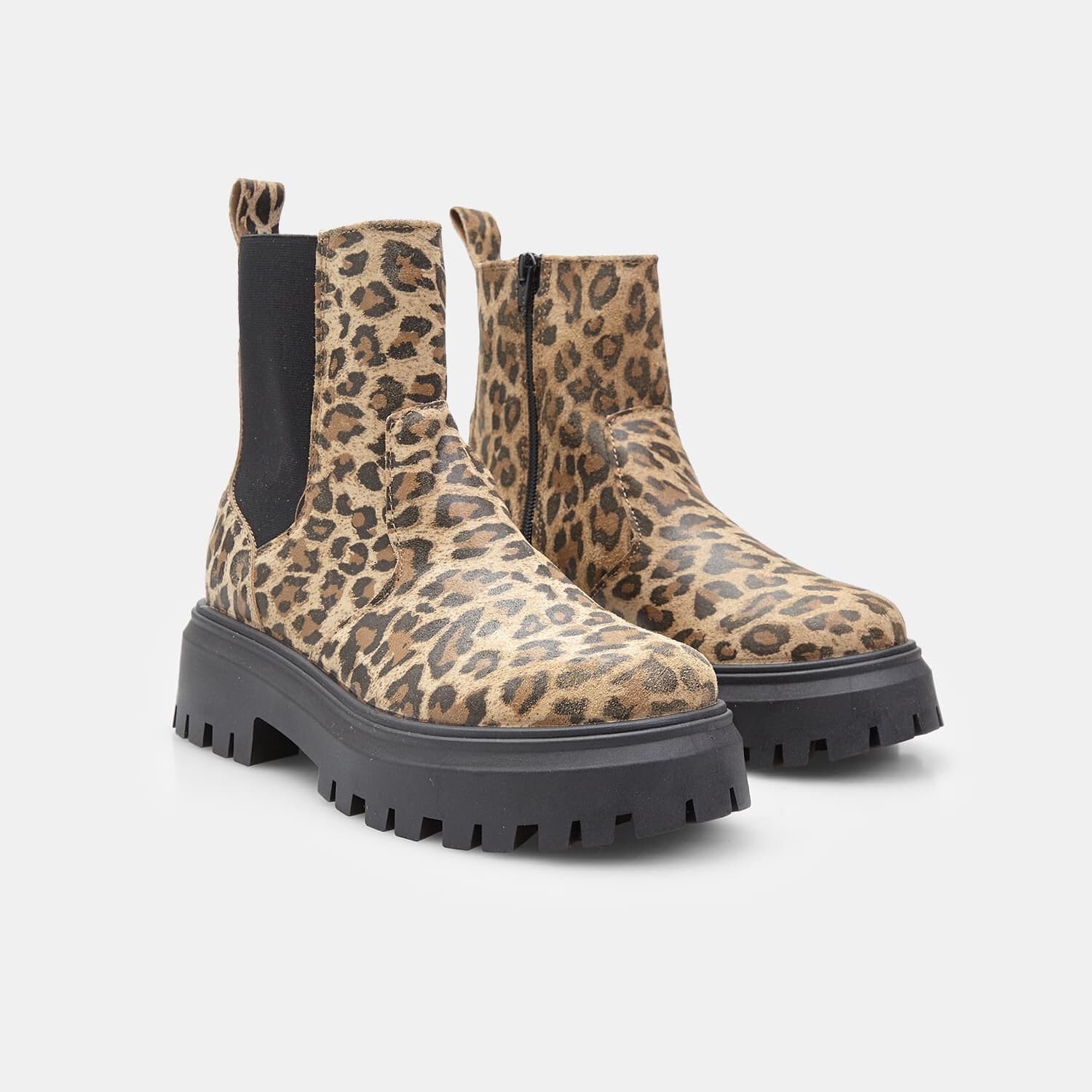 Bata Chelsea bottines femme daim zip semelle track