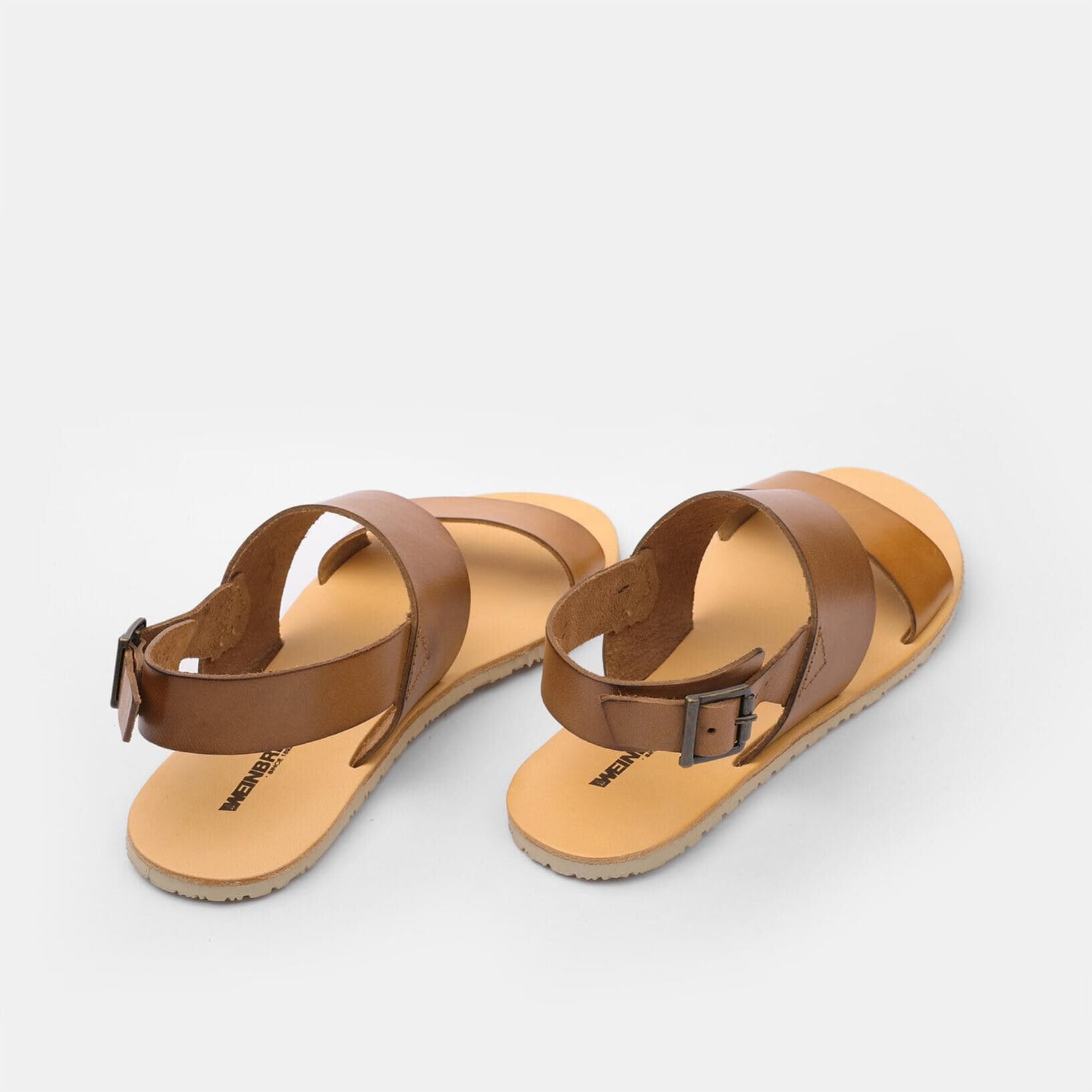 Bata Weinbrenner Barefoot sandales cuir femme plates