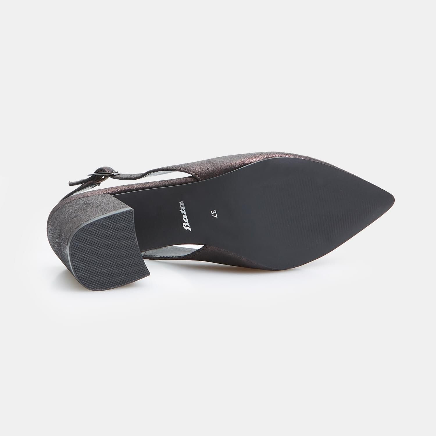 Bata Slingback cuir femme escarpins à talons