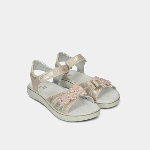 Bata Sandales fille nubuck plat confort quotidien